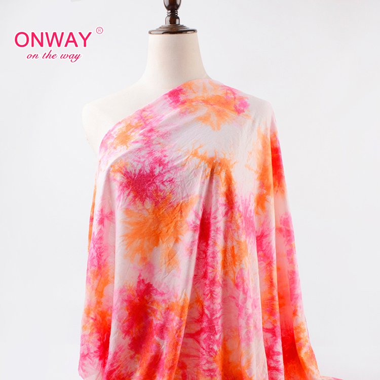 2023 Shaoxing factory wholesale 100%cotton bamboo jersey fabric single jersey fabric knitted fabric for shirt and dress