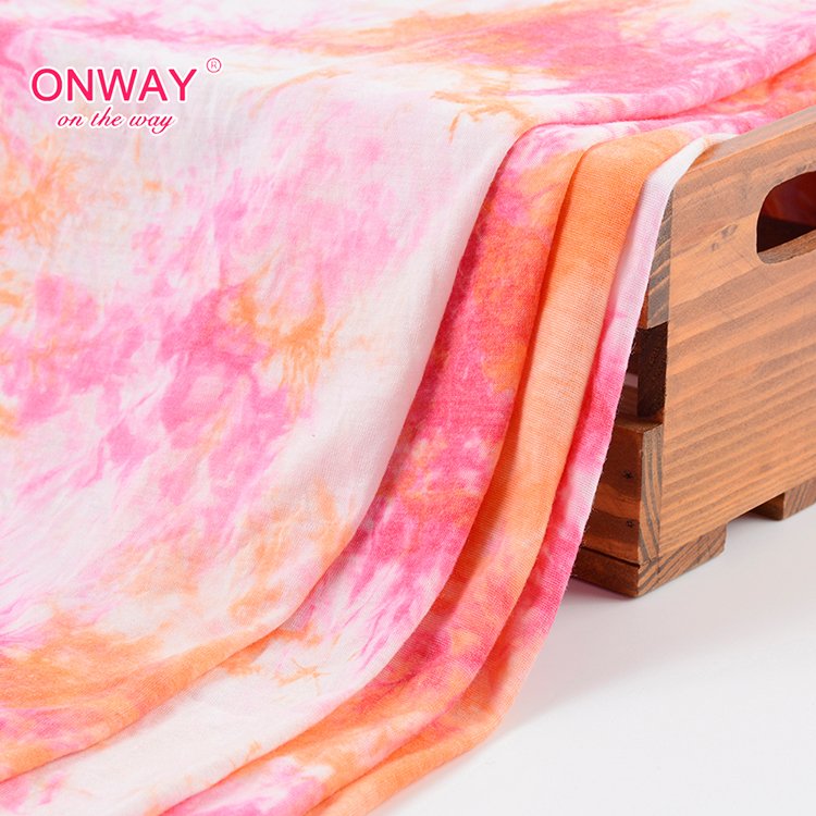 2023 Shaoxing factory wholesale 100%cotton bamboo jersey fabric single jersey fabric knitted fabric for shirt and dress