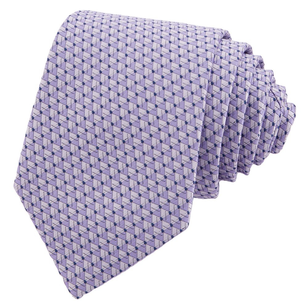 Manxiang Classic Handmade Solid Color Famous Brand Logo Jacquard Polyester Tie