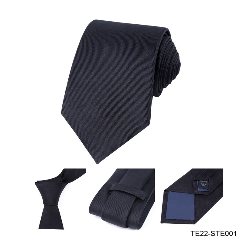 Custom Logo Pure Color Silk Neckties Men Classic Business Suits Casual Plain Color Mulberry Tie