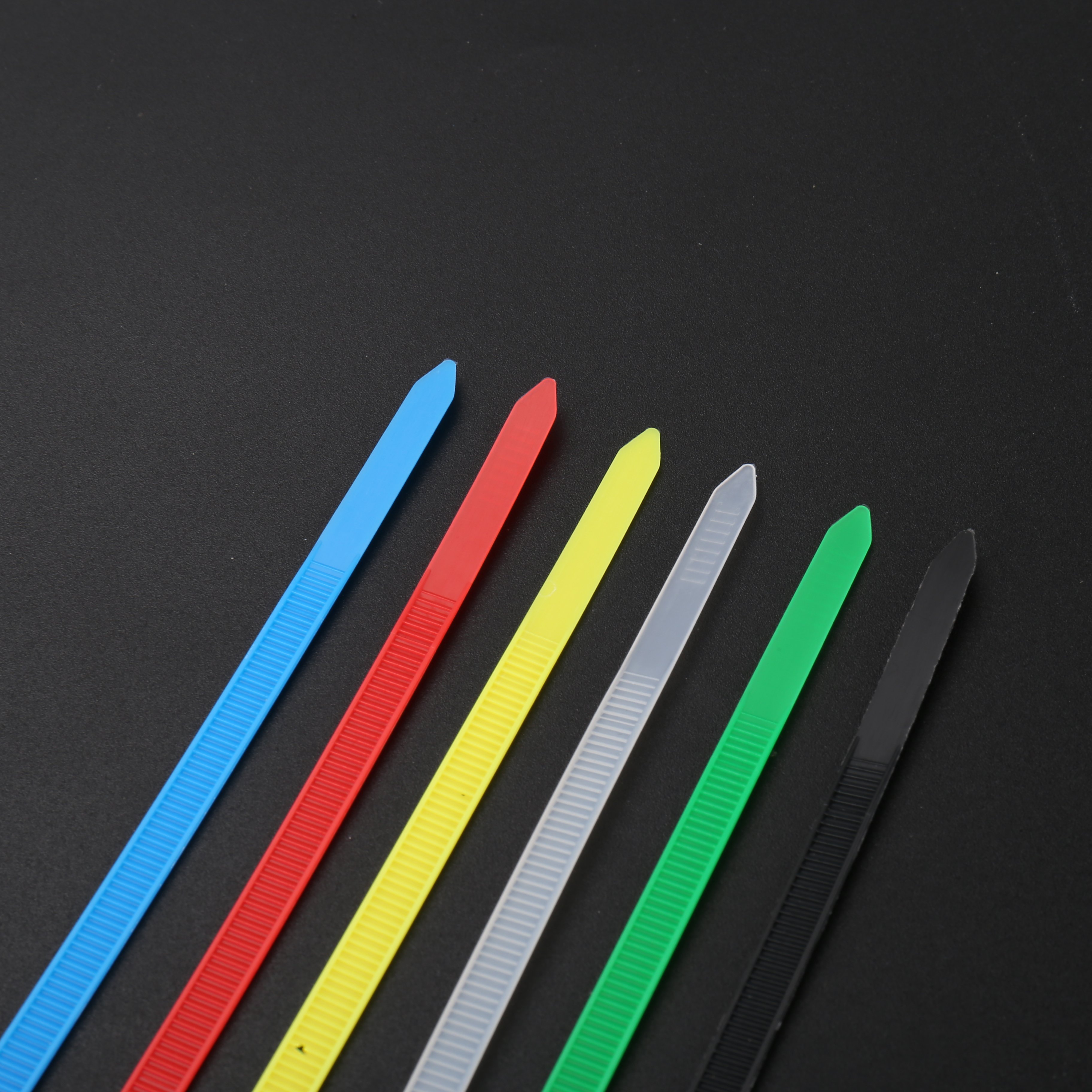 Cable ties manufacturers 8x400mm(7.6) OUORO 100PCS/BAG reusable plastic nylon wire zip ties releasable cable ties