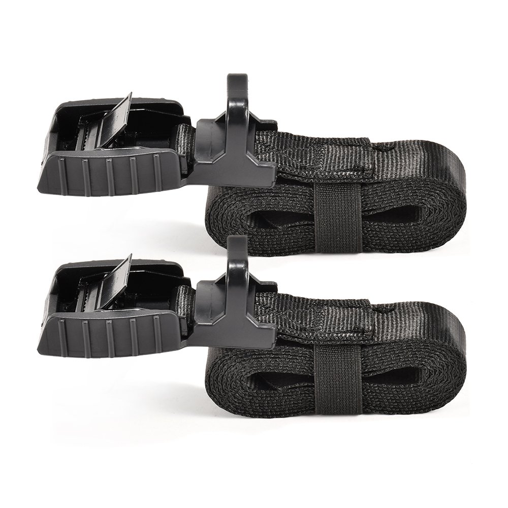 1" 25mm Padded Cargo Load Security Lashing Nylon Webbing Cam Buckle Tie Down Strap with Rubber Pad Cam Buckle