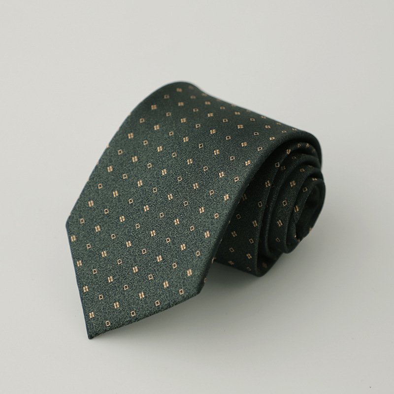 Gentlemen Wedding Polyester Fabric Retro Style Neck Tie Professional Business Jacquard Printed Image Men's Casual Ties 145*8 cm