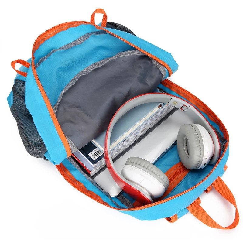 22L Portable Foldable Hiking Daypack Ultralight Outdoor Climbing Cycling Opp Backpack Folding Mountaineering Bag Travel Knapsack