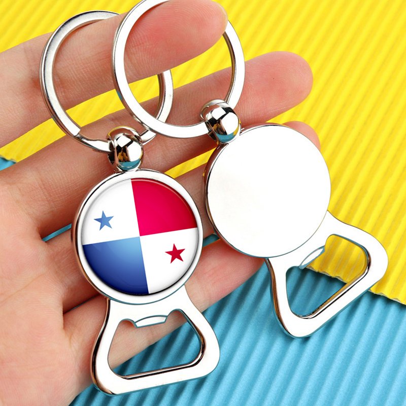 60 Models Caribbean Panama Flag Map Tie Clip Lapel Pin Ring Brooch Cuff Link Necklace Bracelet Earrings Key Chain Jewelry Set