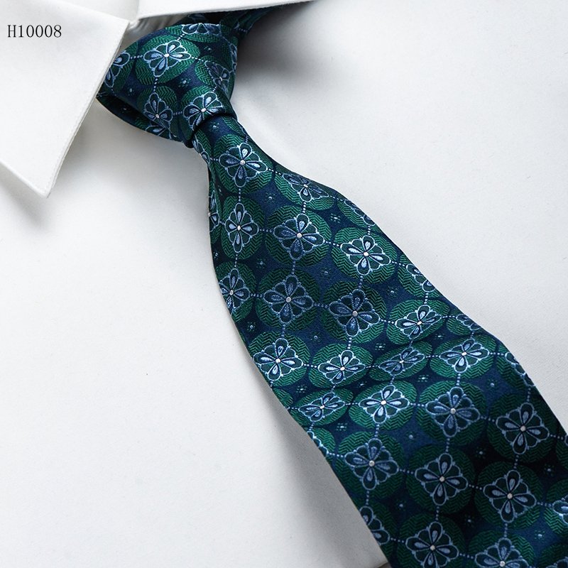 Fashion 100% Silk Jacquard Mens Classic Design Necktie Men's Silk Woven Skinny Business Party Silk Custom Ties