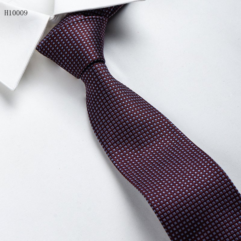 Fashion 100% Silk Jacquard Mens Classic Design Necktie Men's Silk Woven Skinny Business Party Silk Custom Ties