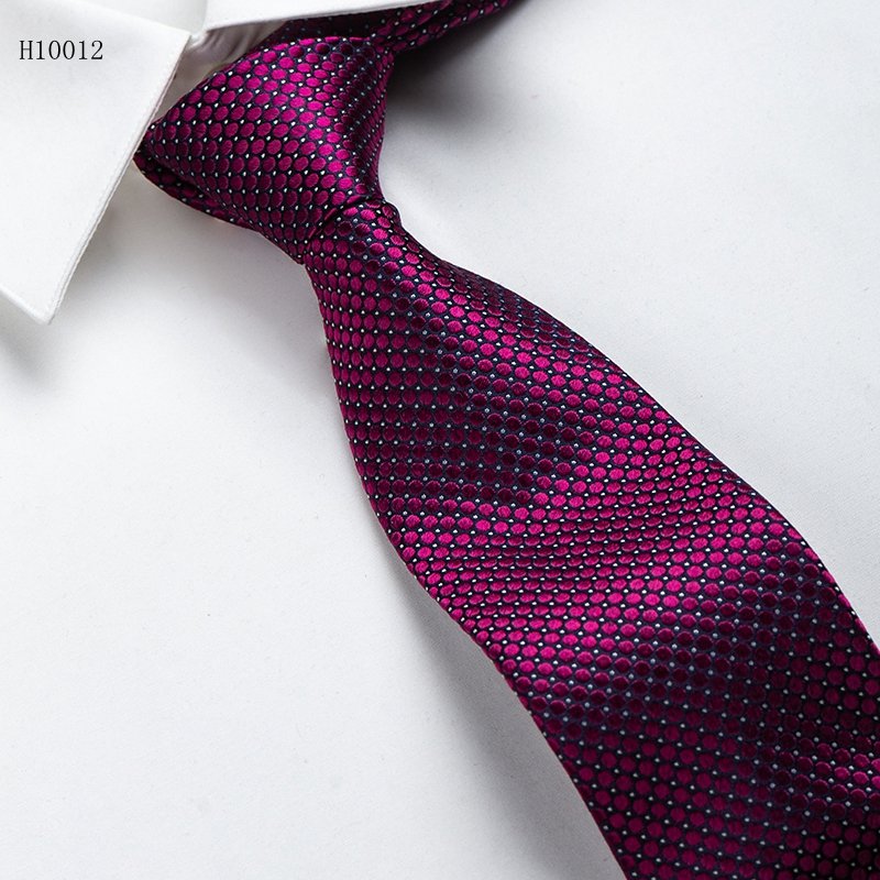 Fashion 100% Silk Jacquard Mens Classic Design Necktie Men's Silk Woven Skinny Business Party Silk Custom Ties