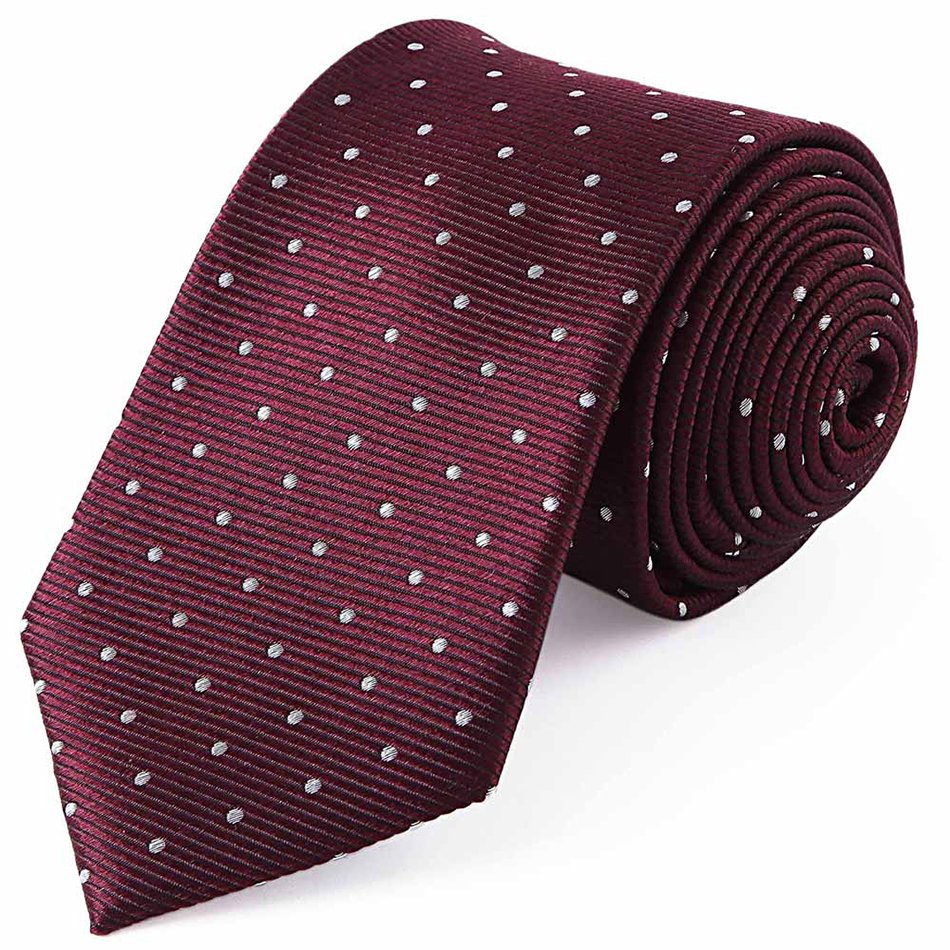 Mens Floral Ties Silk Jacquard Woven Christmas Tie Paisley Necktie Gravata Classic Fashion Business Wedding Tie for Men Poly Bag