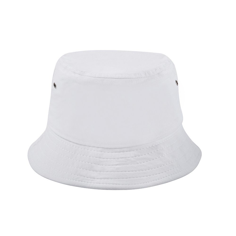 Wholesale Solid Color traveling double sided sun visor hat beach unisex fisherman hat 100% pure cotton bucket hat