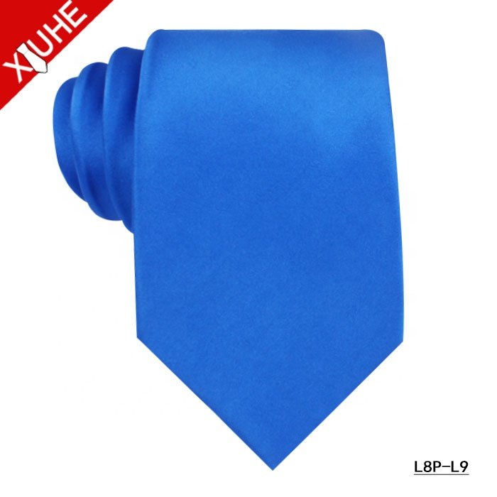 Wholesale Custom Your Logo Cheap Satin Tie Plain Necktie Polyester Wholesale Cheap Neckties Print Neck Ties for Men