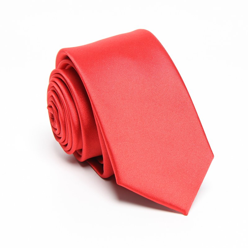 Mens custom private label solid color slim men's neck ties light grey wedding necktie high quality satin polyester tie for men