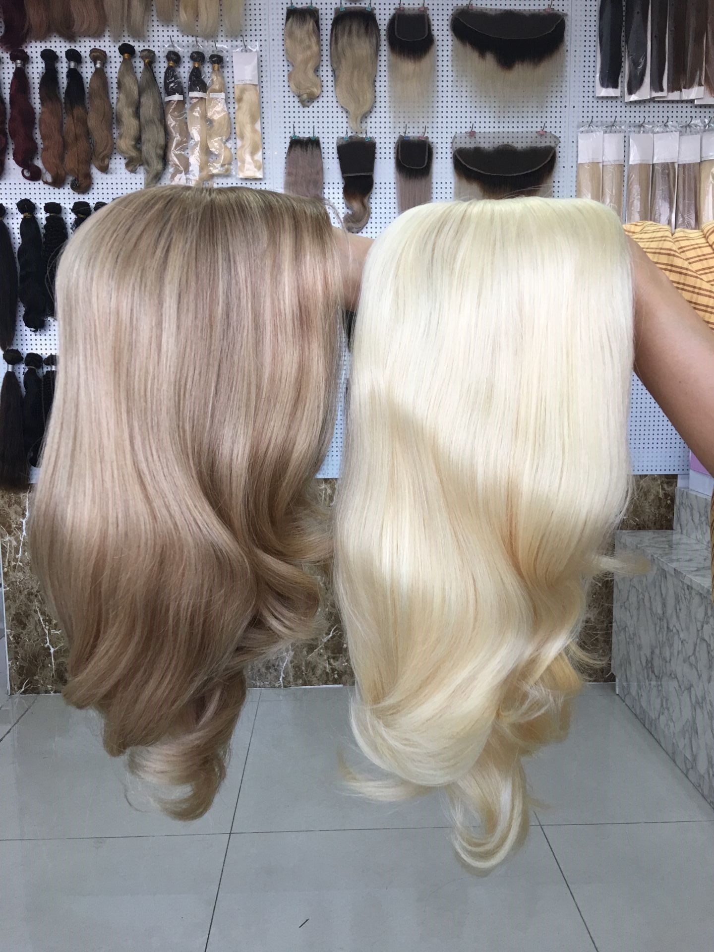 Beauty girl Hot selling raw virgin cuticle aligned australia natural human hair Silk base medical wigs for women