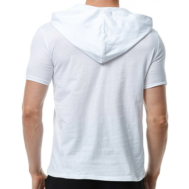 Custom Cropped Puff Print Hoodie Slim Fit Sweatshirts Men Pull Over Hoodie The Soft And Elastic of Men's Hoodies