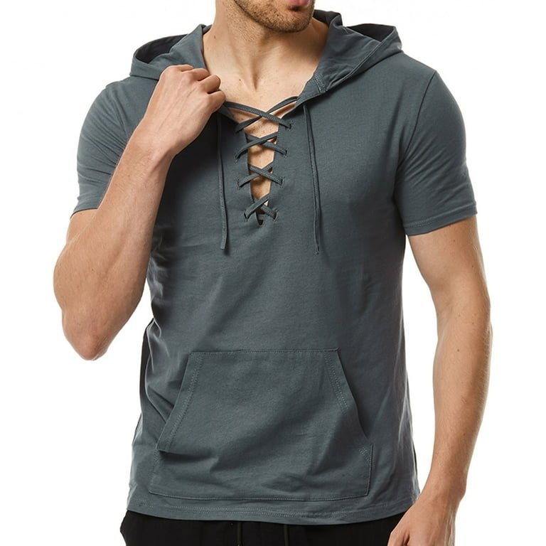 Custom Cropped Puff Print Hoodie Slim Fit Sweatshirts Men Pull Over Hoodie The Soft And Elastic of Men's Hoodies