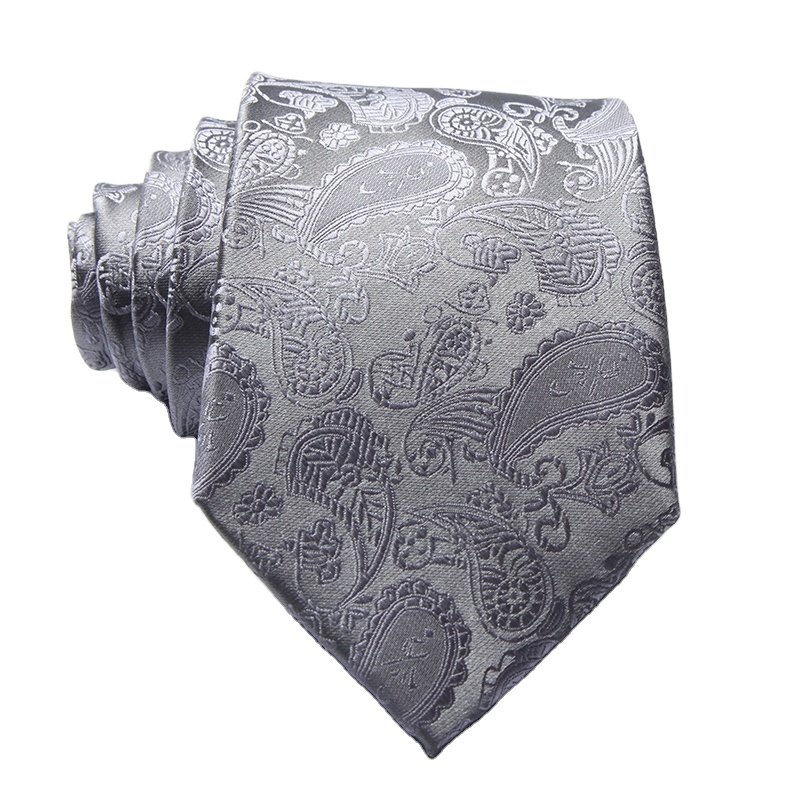 fashion design recycled polyester woven jacquard red blue floral striped paisley dot business handmade necktie ties men eco-tie