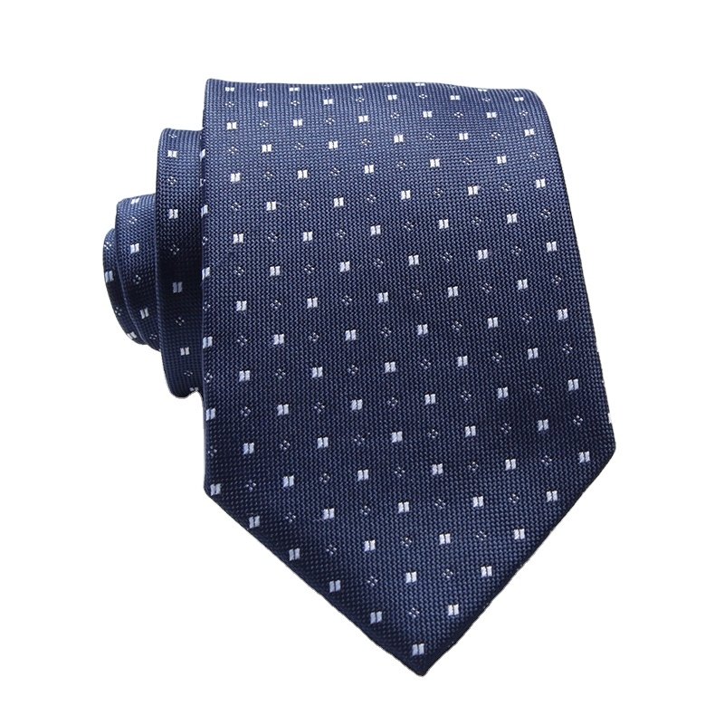 fashion design recycled polyester woven jacquard red blue floral striped paisley dot business handmade necktie ties men eco-tie
