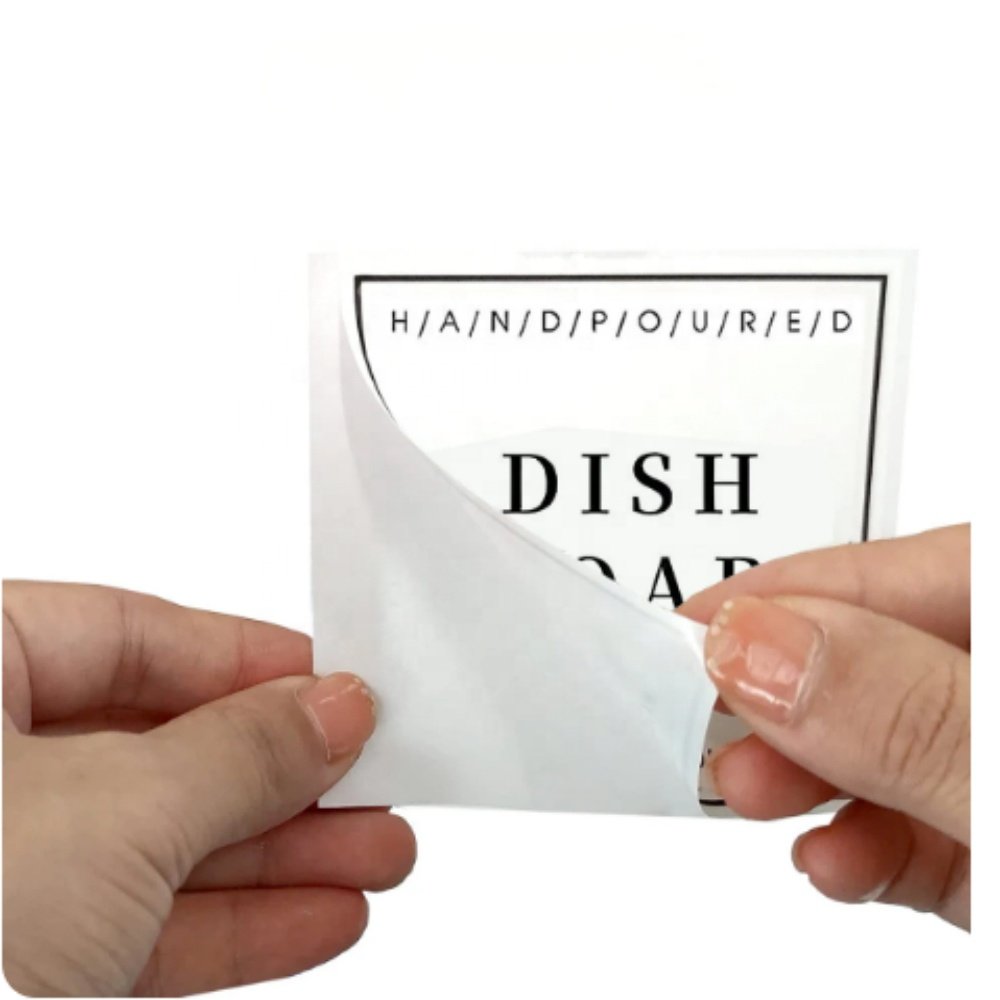Bathroom Labels Sticker Set Shampoo and Shower Gel Dish Soap Dispenser Label Removable Waterproof Lotion Label