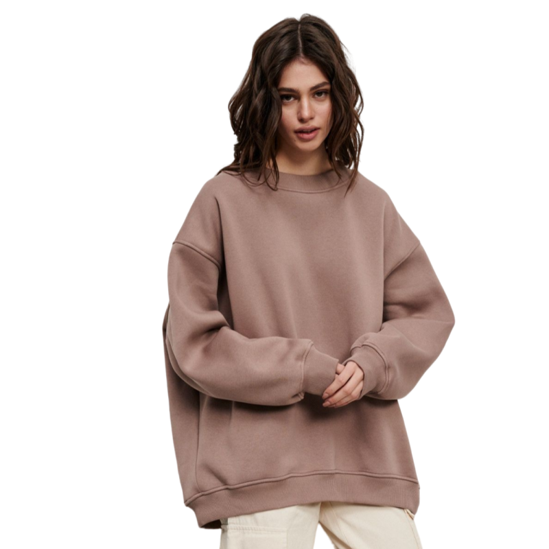 520gsm oversized sweatshirt custom logo crewneck blank tracksuit heavyweight unisex men's women's hoodies & sweatshirts sweater
