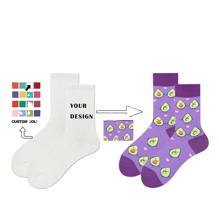 Bioserica Era custom socks logo custom design socks for women socks unisex