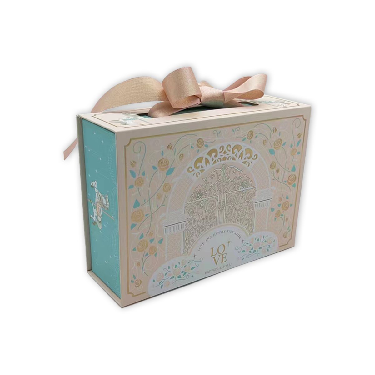 2024 Custom Logo Large White Luxury Foldable Bow Tie Package Boxes Cardboard Paper Clothing Gift Packaging Box With Magnetic Lid
