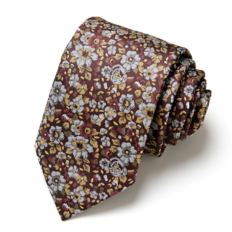 High quality hot selling Business striped Paisley 7.5cm handmade cheap men's polyester neck tie shengzhou