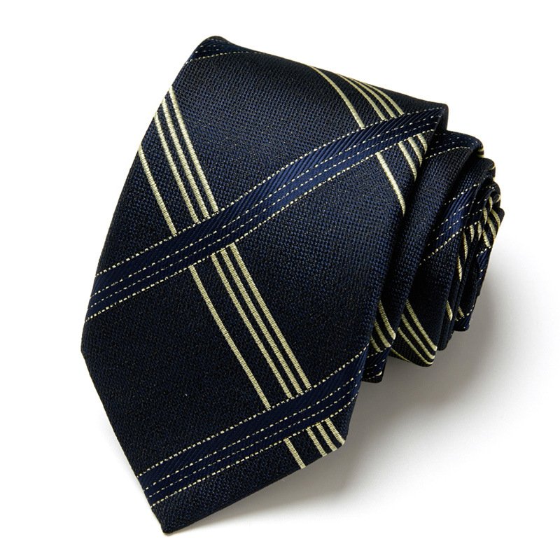 High quality hot selling Business striped Paisley 7.5cm handmade cheap men's polyester neck tie shengzhou