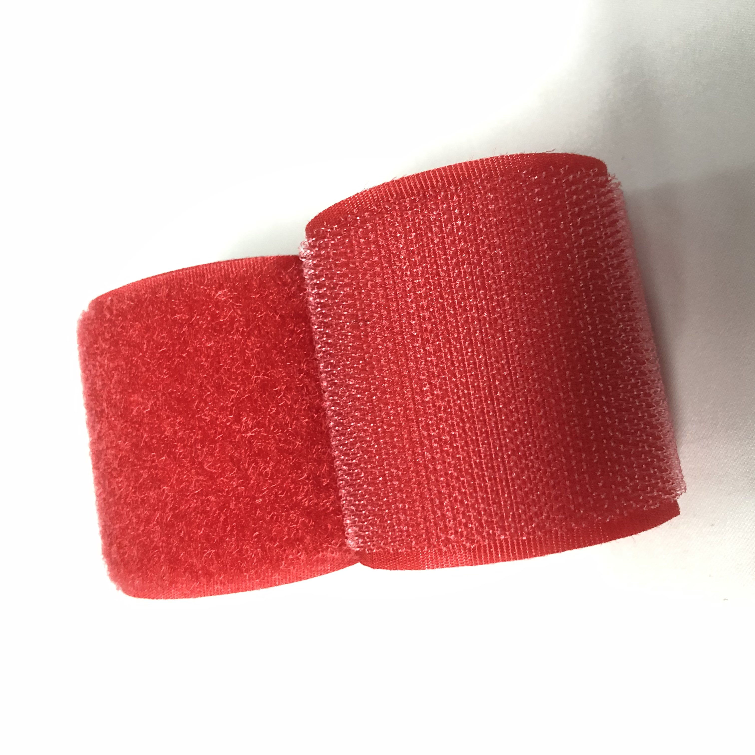 white or black nylon hook and soft circle loop ties