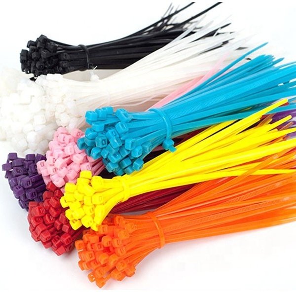 JAGASL High Quality Self-Locking Nylon Cable Tie 2.5*100 MM Plastic Zip Ties Available in Various Colors