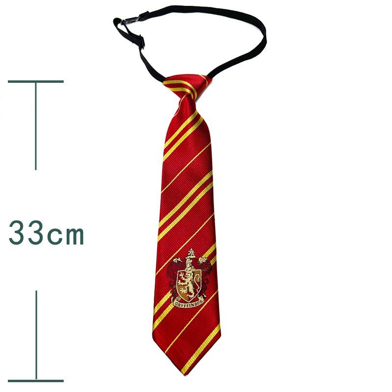 Fashion Classic Potter Neck Ties School Uniform Stripes Polyester Ties Student Necktie