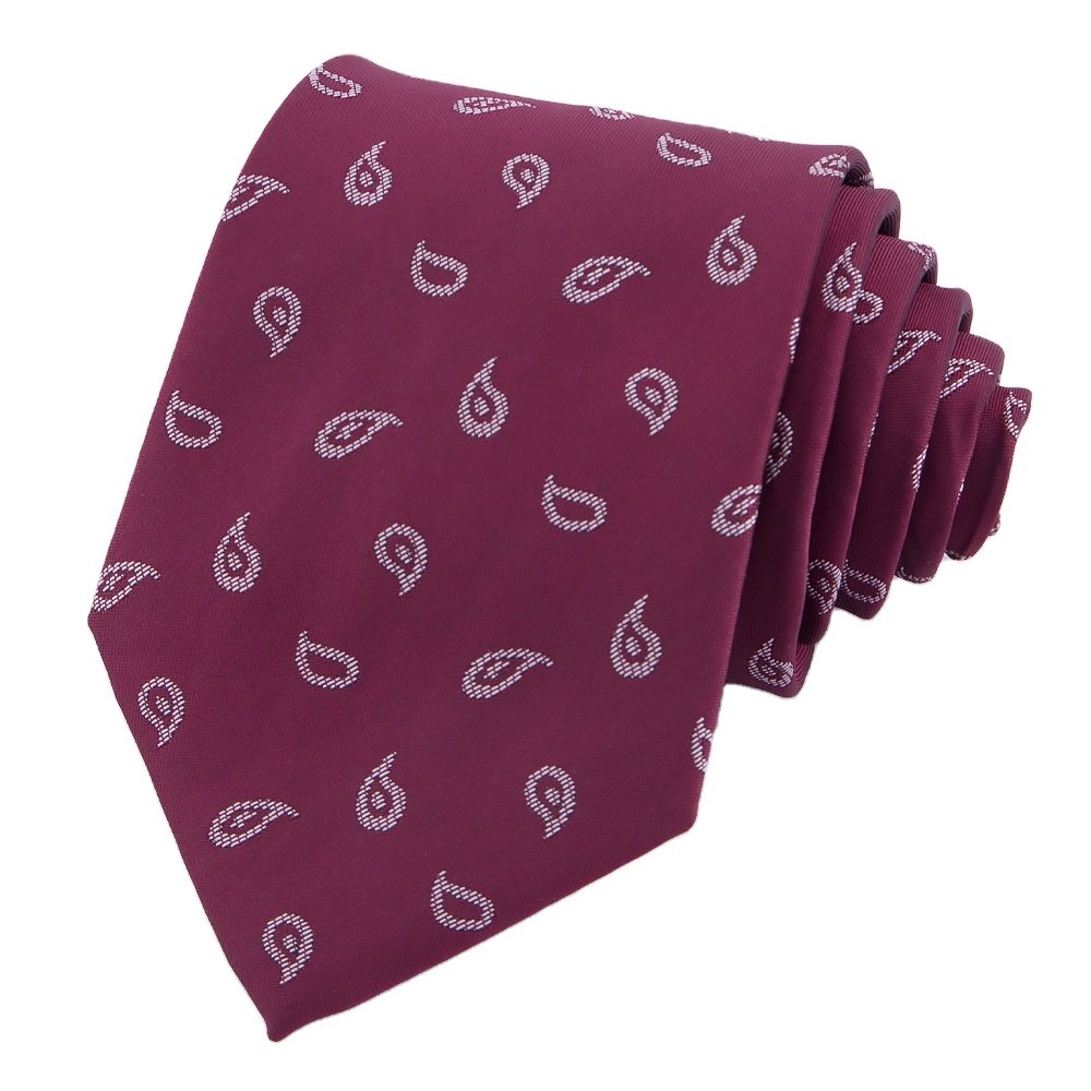 Manxiang Tailored Custom Handmade Famous Brand Jacquard Woven 100% Pure Silk Neck Ties
