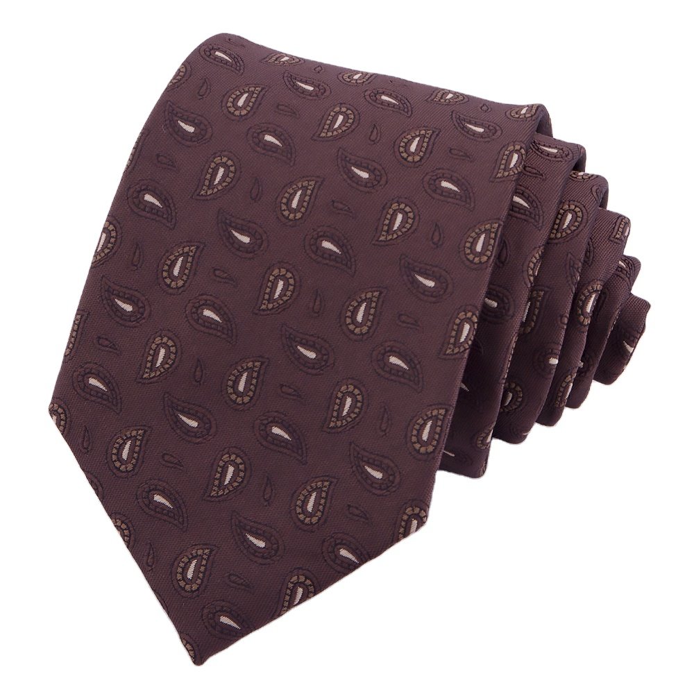 Manxiang Tailored Custom Handmade Famous Brand Jacquard Woven 100% Pure Silk Neck Ties