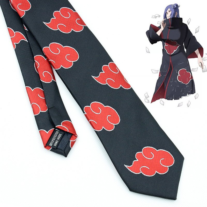 20 Styles JoJo's Bizarre Adventure Harry Hokage Hokage Red Cloud Akatsuki Jujutsu Kaisen Nanami Kento Anime Polyester Men Ties