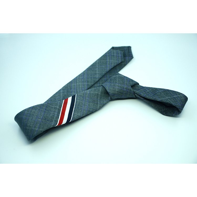 popular three color tape mens necktie set bow tie fabric school tie custom