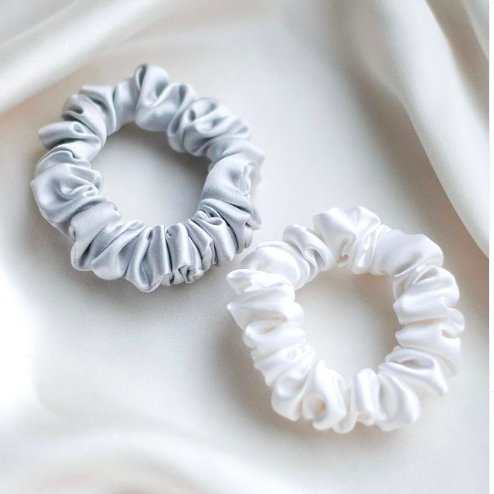 Luxury 100% 19mm Silk Hair Scrunchies 1cm 3.5cm 6cm Hair Clips For Women Accessories Scrunchy Soft Hair Care