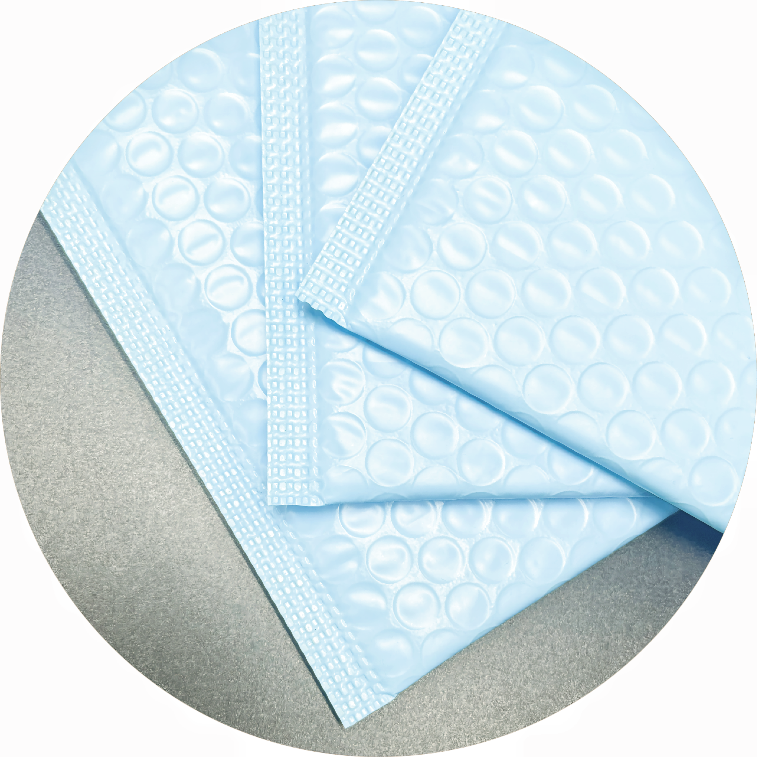 Eco-friendly Customize cream blue Bubble Bag Tear Proof Padded Bubble Envelopes Strong Adhesive Packing Bubble Mailer Bag