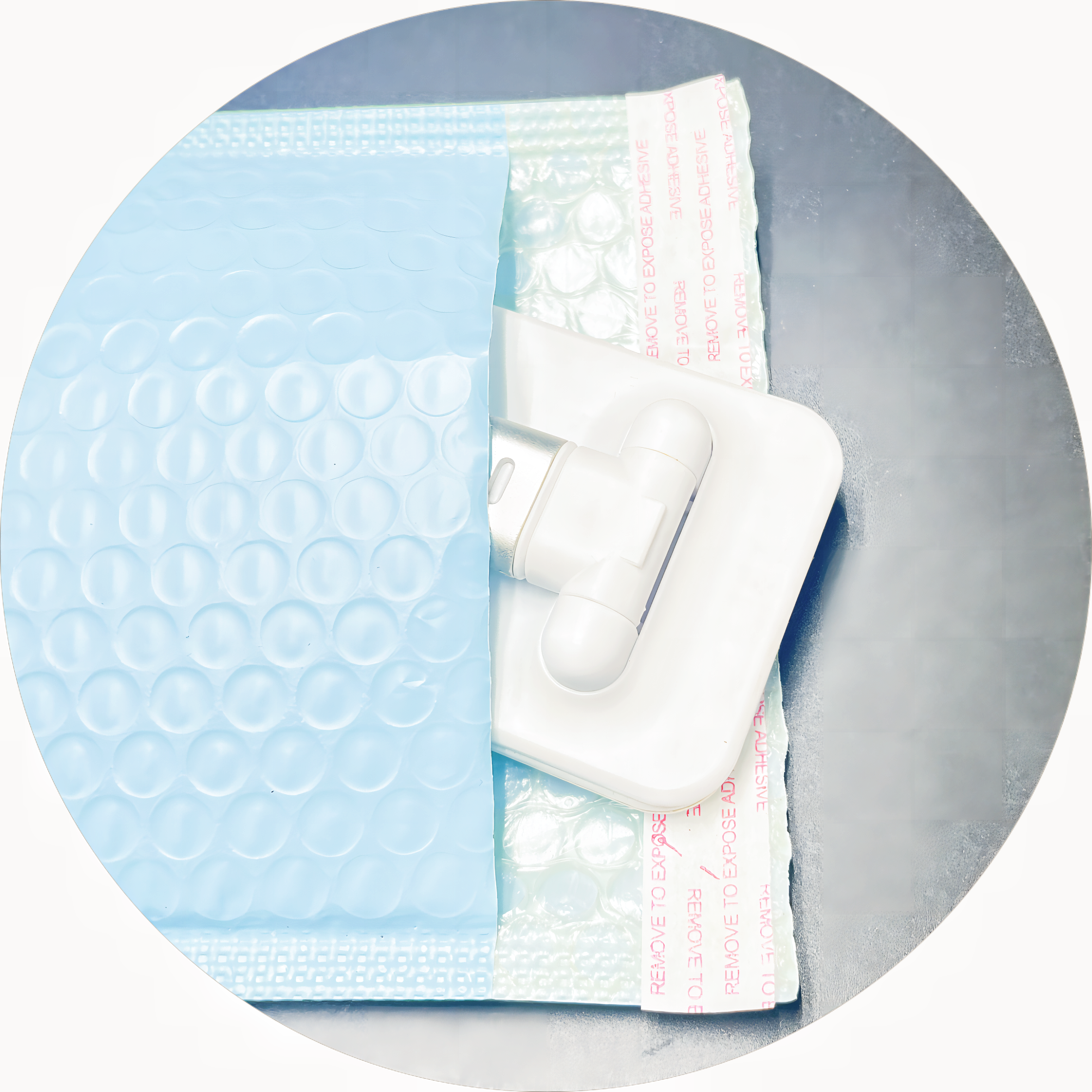 Eco-friendly Customize cream blue Bubble Bag Tear Proof Padded Bubble Envelopes Strong Adhesive Packing Bubble Mailer Bag