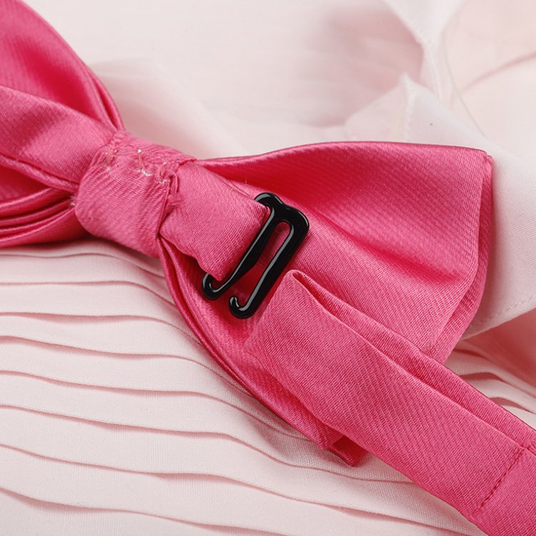 Bow Ties for Men Handmade Casual Party Self Tie Bowties Solid Noeud Papillon Slim Wedding Kids Bow Tie with Box