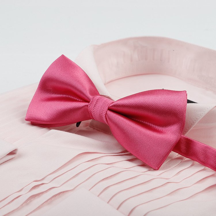 Bow Ties for Men Handmade Casual Party Self Tie Bowties Solid Noeud Papillon Slim Wedding Kids Bow Tie with Box
