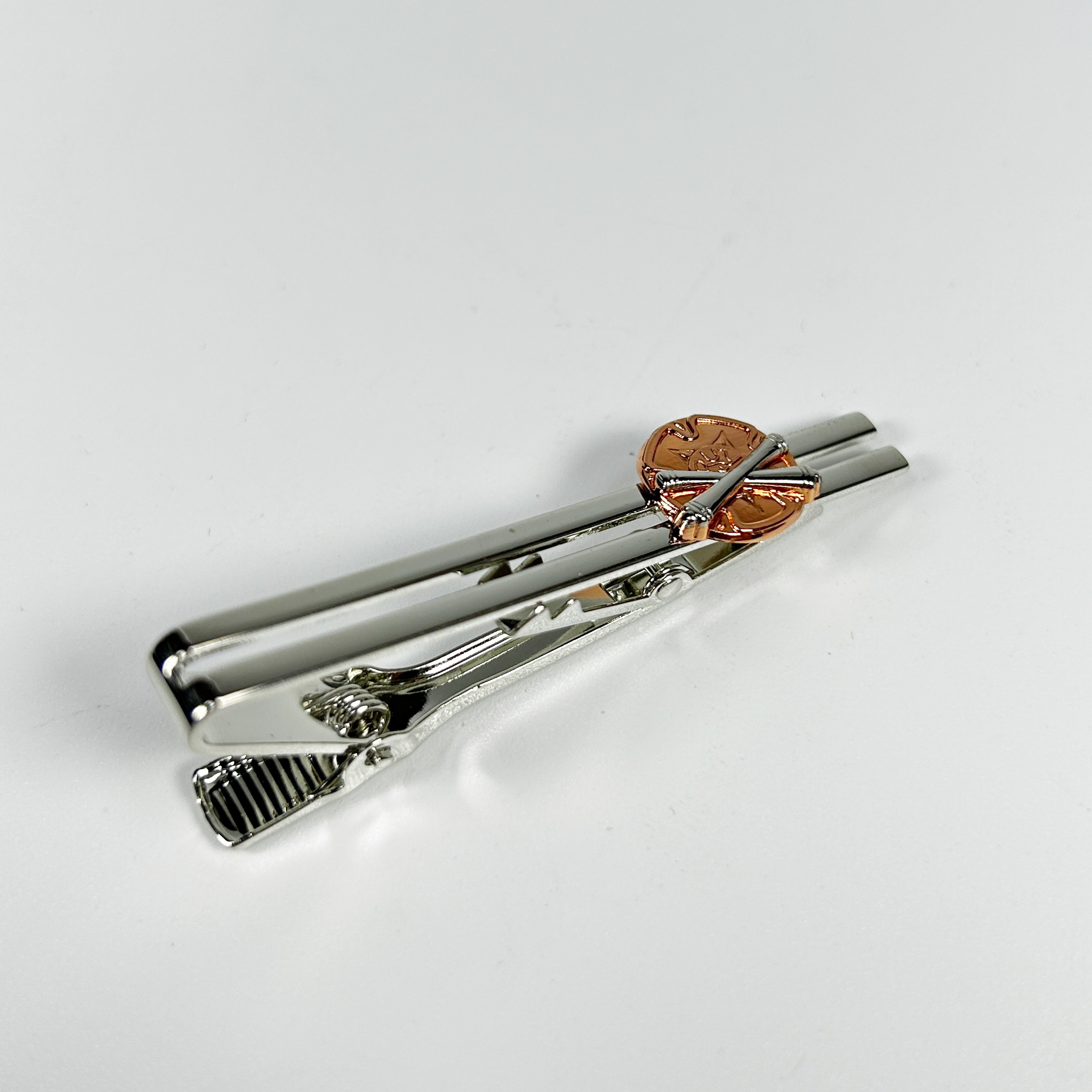 Manufacturer Custom Men Metal Cufflink Clip Set Metal Bow Men Tie Bar Clip