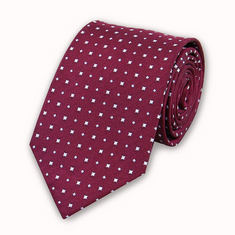 Custom Silk Ties Men Summer Theme Silk Neck Ties Men Classical Business Sublimation Solid Floral Dot Silk Necktie For Men