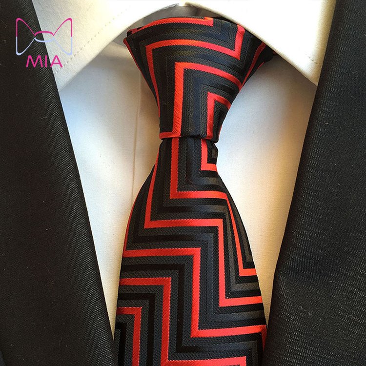 classic men business formal wedding tie 8cm stripe neck tie fashion shirt dress accessories