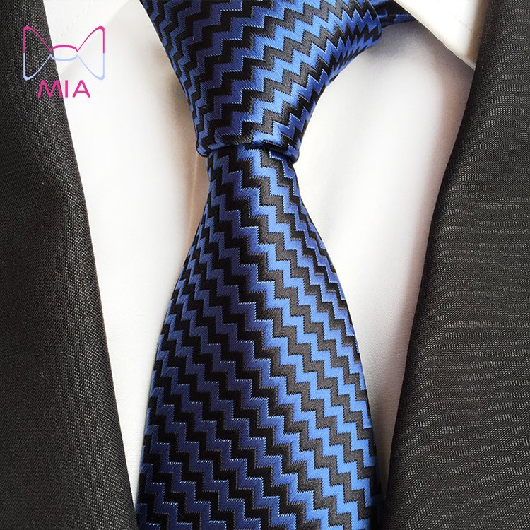 classic men business formal wedding tie 8cm stripe neck tie fashion shirt dress accessories