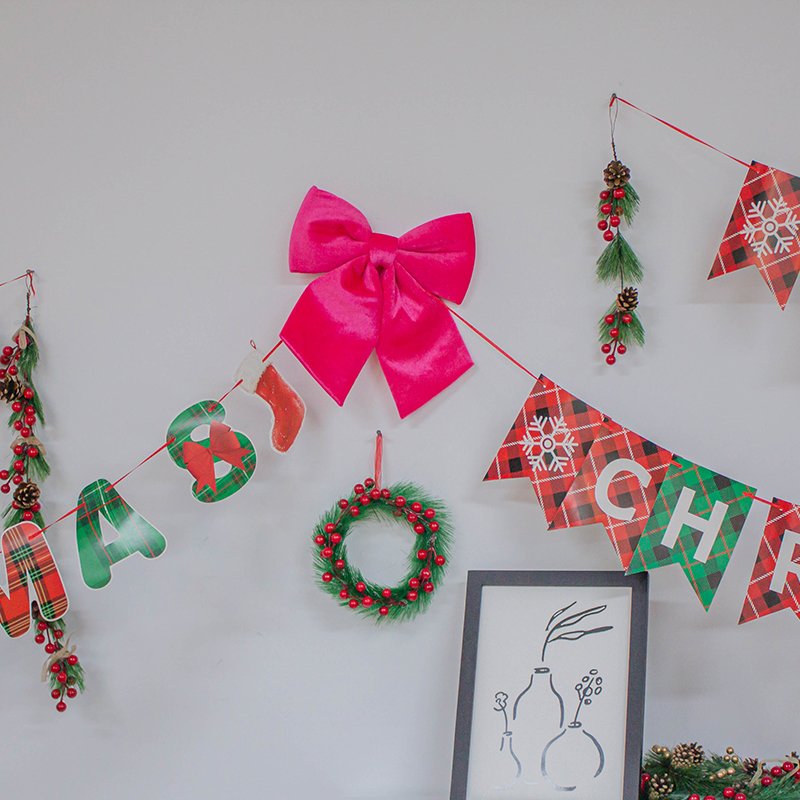 Custom size, color, Gold Velvet, large Christmas party bow