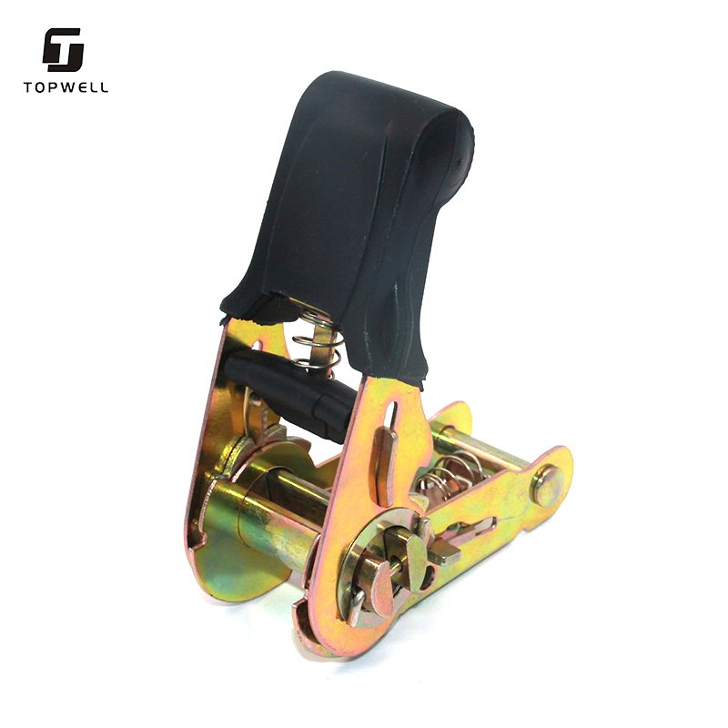 800Kg 1'' 25Mm Strong Cars And Trucks Ratchet Cargo Lashing Belt Strap Endless Hook Thin Ratchet Straps