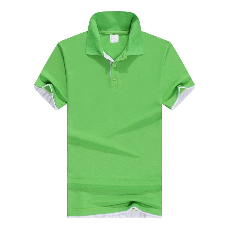 Wholesale Custom Polo shirt with embroidered logo long sleeved Polo t-shirt printed logo uniform men's Golf Polo Shirt