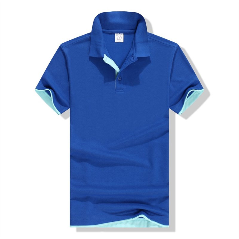 Wholesale Custom Polo shirt with embroidered logo long sleeved Polo t-shirt printed logo uniform men's Golf Polo Shirt
