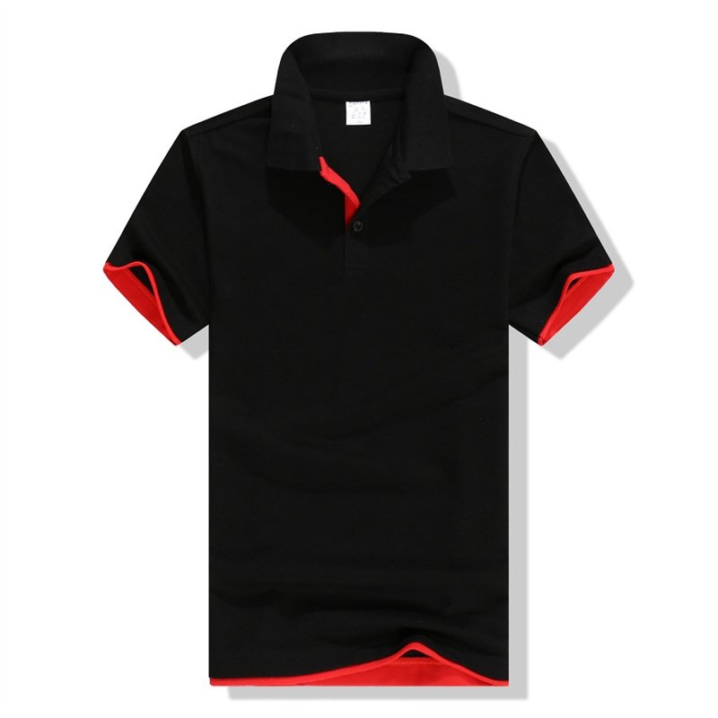 Wholesale Custom Polo shirt with embroidered logo long sleeved Polo t-shirt printed logo uniform men's Golf Polo Shirt