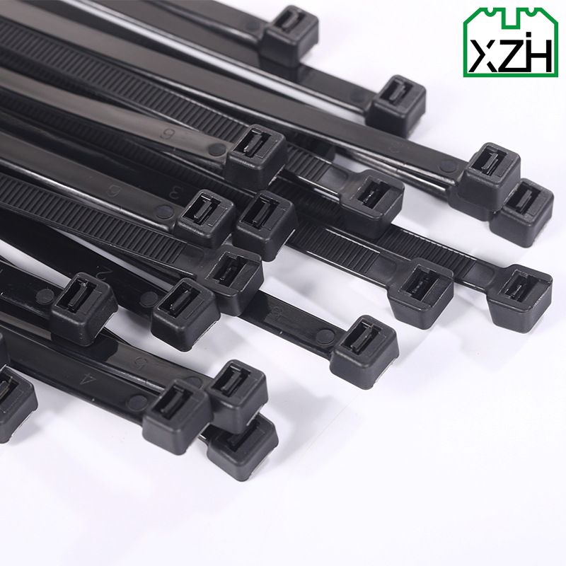 Factory Eco-friendly Durable Nylon Cable Tie Zip Cable Tie Nylon66 Plastic Cable Ties