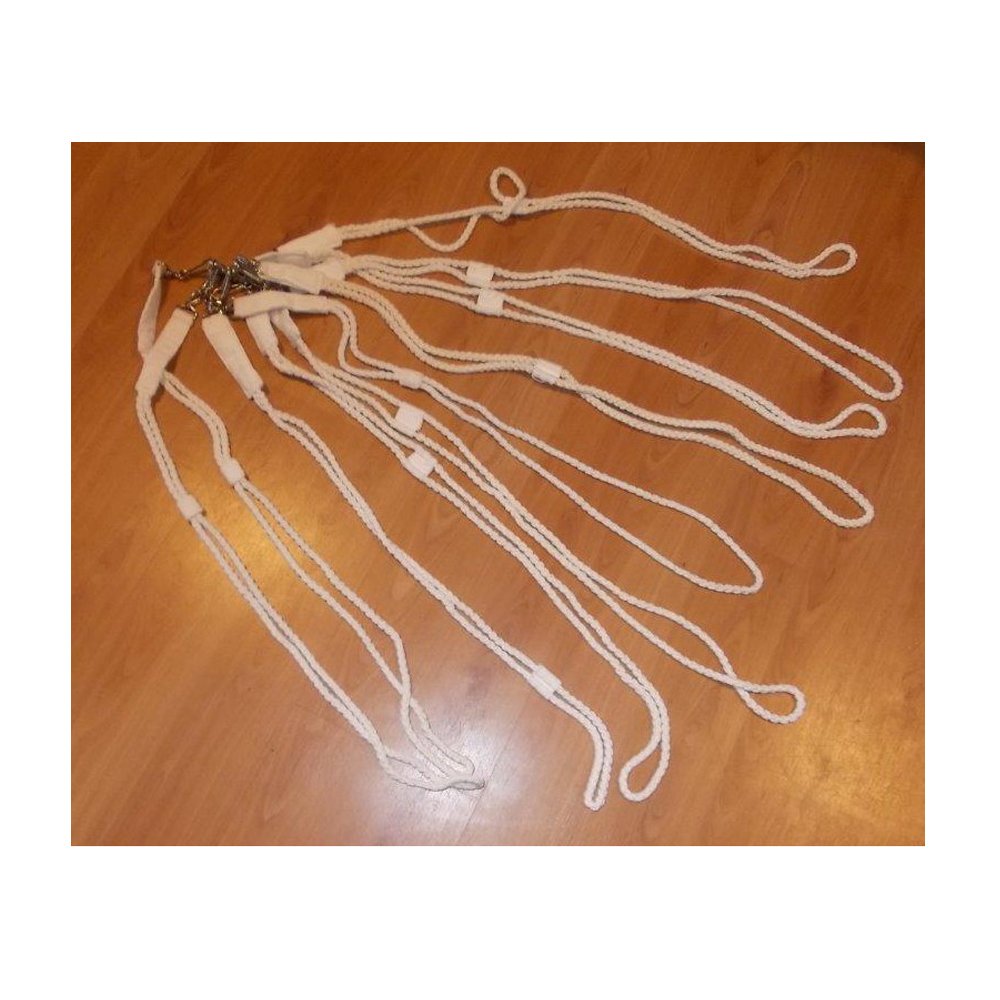 Wholesale Rayon Bead Material Twisted Cotton Cords with Hooks Polyester Tassel Fringe White Uniform Officer Curtains Cheap Price
